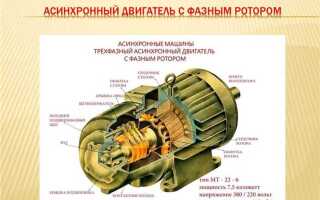 Как обозначается электродвигатель на схеме