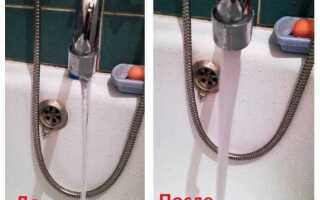 Почему на кухне напор воды меньше чем в ванной