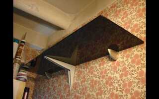 Полки которые не надо крепить к стене