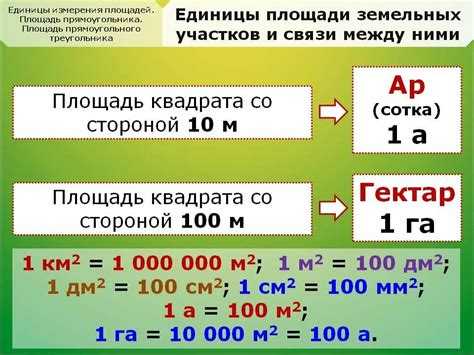 Сколько квадратных метров в аре и сотке: точные значения