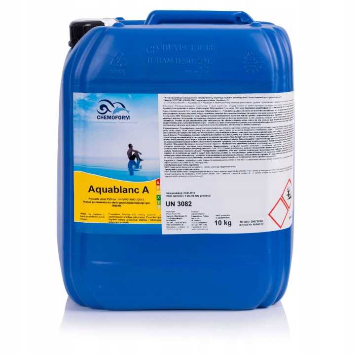 Белизна в бассейн сколько лить на куб