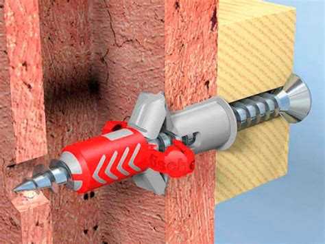 Замена дюбеля на анкер при разрушении края отверстия