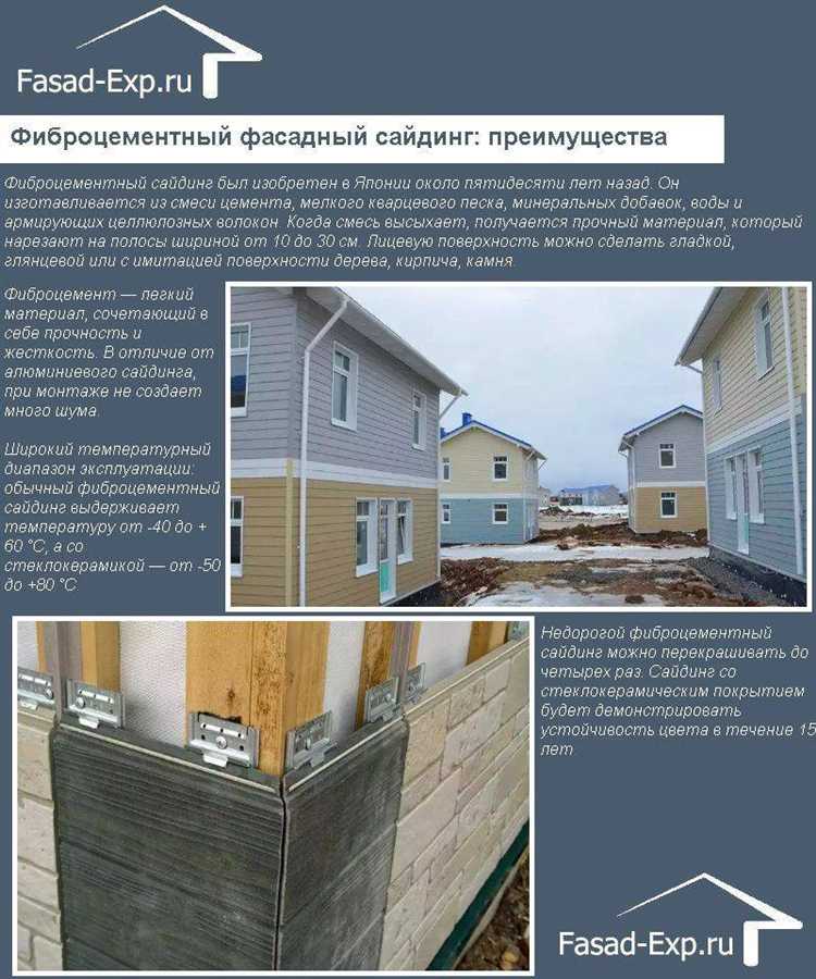 Состав и технология производства фиброцементного сайдинга
