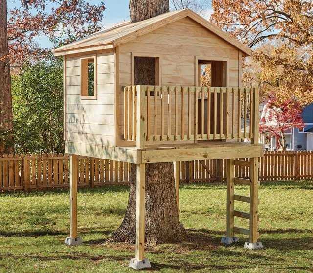 Определение оптимальной высоты для безопасного размещения домика