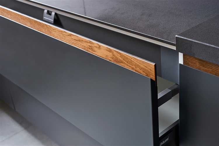 Преимущества использования встроенных ручек в кухонной мебели