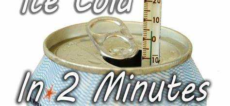 Как быстро охладить банку пива