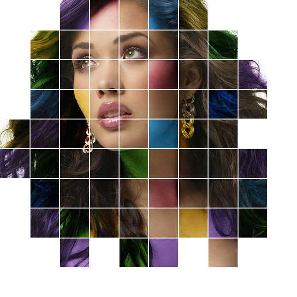 Подготовка формы для заливки квадратов из гипса