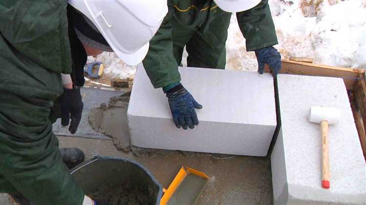 Технология перевязки швов при кладке пеноблоков