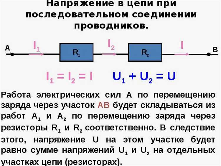 Формула связи между работой, напряжением и зарядом