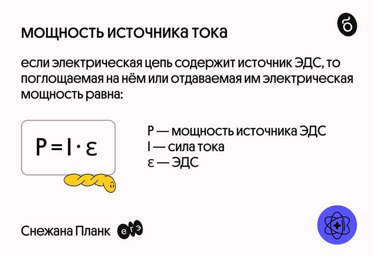 Как найти силу тока через ЭДС и рассчитать параметры