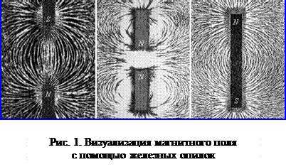 Влияние формы полюсов на конфигурацию магнитных линий