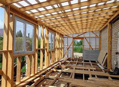 Варианты утепления пристроек для круглогодичного использования