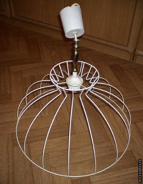 Выбор материала для нового абажура