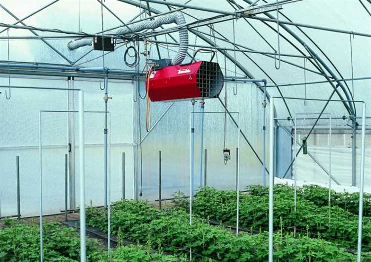 Установка системы теплого воздуха с использованием вентилятора и ТЭНа