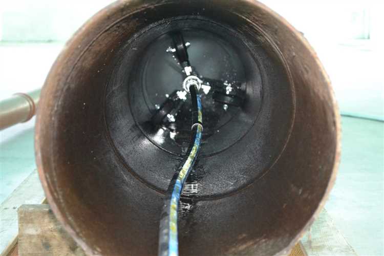 Применение химических средств для размягчения бетона внутри трубы