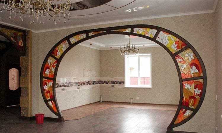 Изготовление каркаса арки из гипсокартона или фанеры