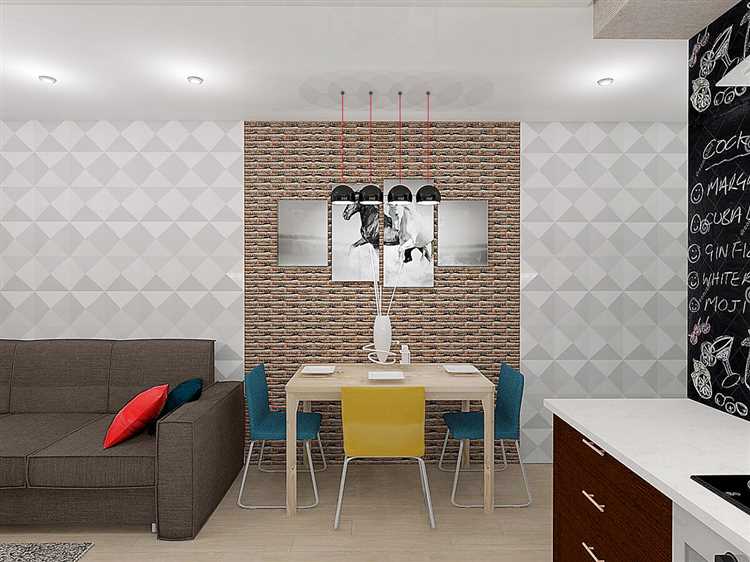 Создание галереи из картин и фотографий над столом