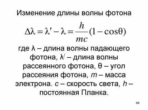 Примеры расчета длины волны фотона для разных видов излучений