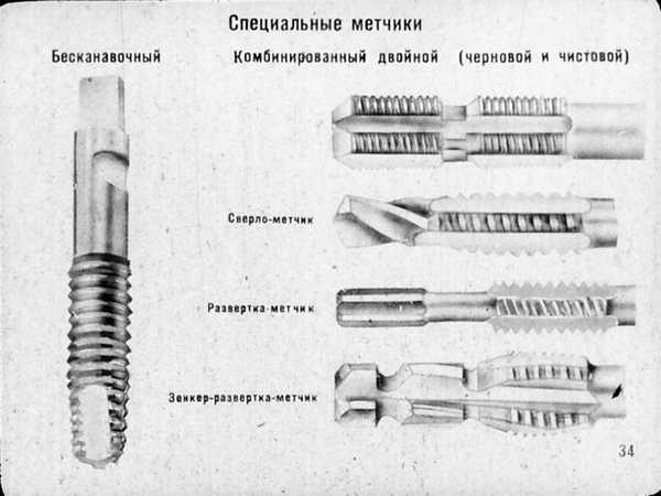 Рекомендации по использованию метчиков для различных типов материалов