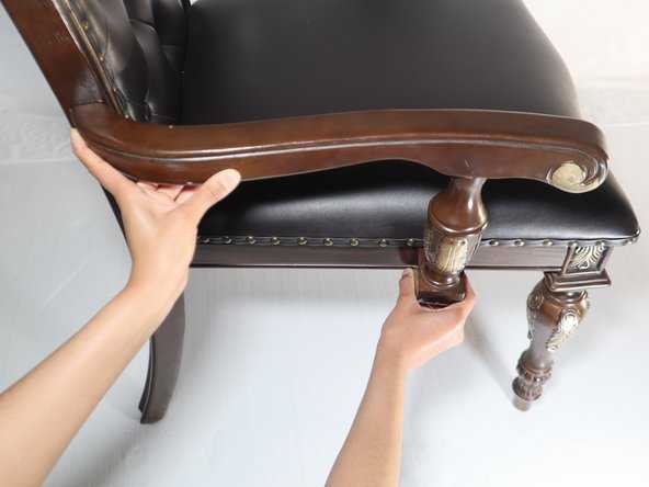 Как починить ножку стула деревянного