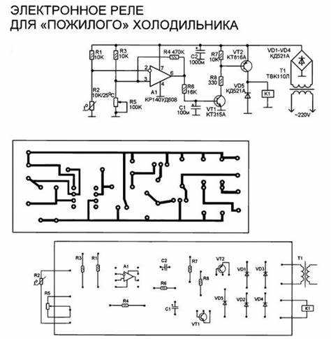 Пошаговая разборка корпуса холодильника для доступа к реле