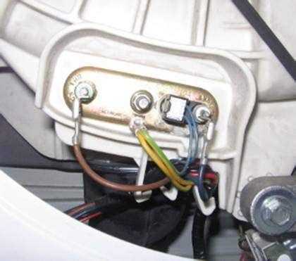 Проверка работы нового тэна после сборки и включения машины