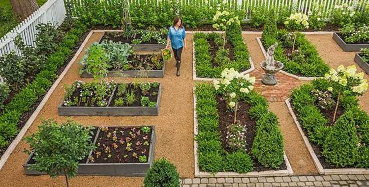 Как разделить участок на зоны для грядок