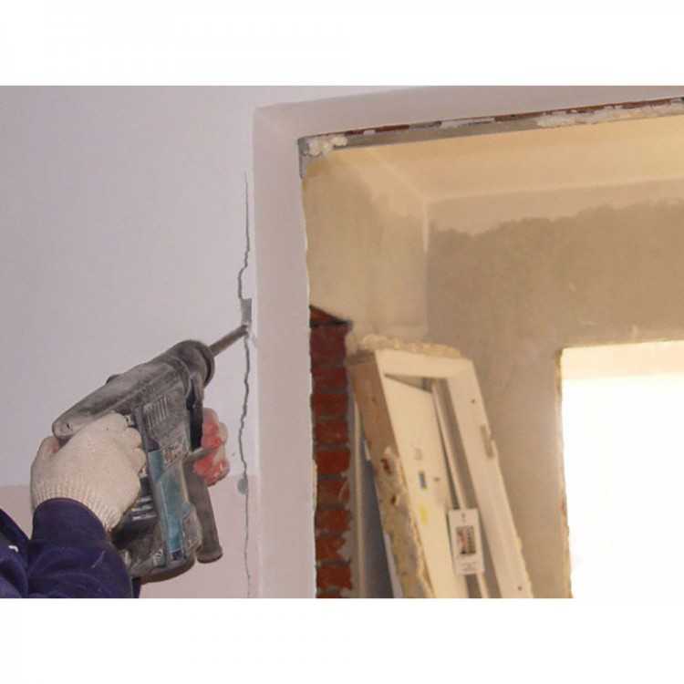 Как подготовить расширенный проем к установке новой дверной коробки