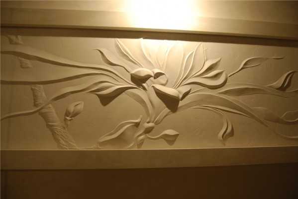 Создание эскиза и перенос рисунка на стену