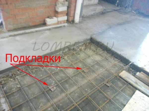 Подготовка места для заливки плиты