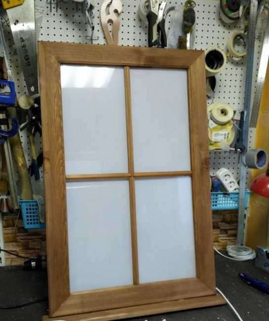 Как сделать фальш окно своими руками