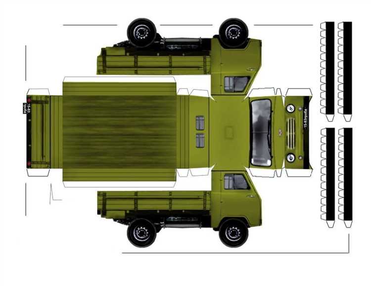 Чертёж деталей гоночной машины с размерами