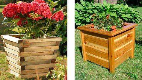 Как сделать кашпо из дерева своими руками
