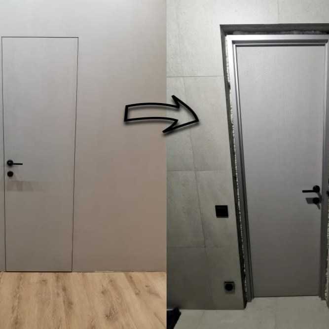 Сборка и монтаж дверцы на корпус