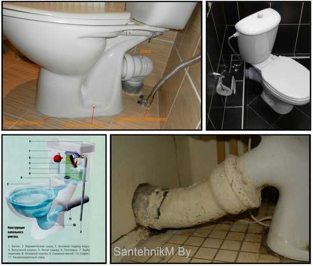 Как снять унитаз чтобы не потекла вода