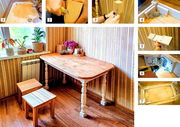 Как правильно собрать ножки стола и закрепить их