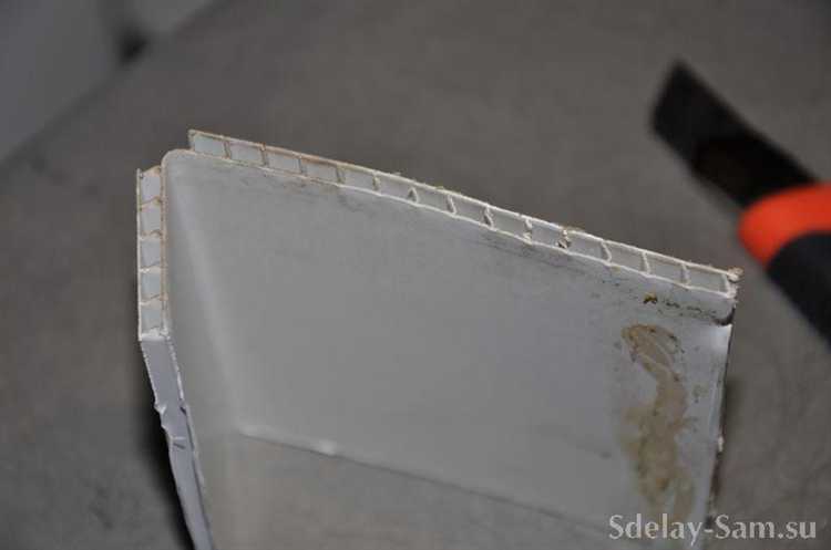 Техника горячего нагрева ПВХ панелей для получения ровного угла