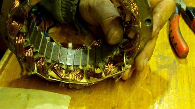 Ремонт обмотки с применением термостойких изоляционных материалов