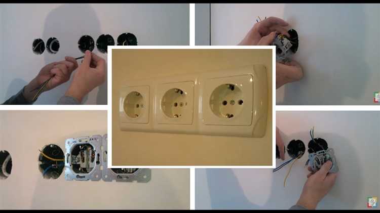 Фиксация розетки в подрозетнике и сборка корпуса