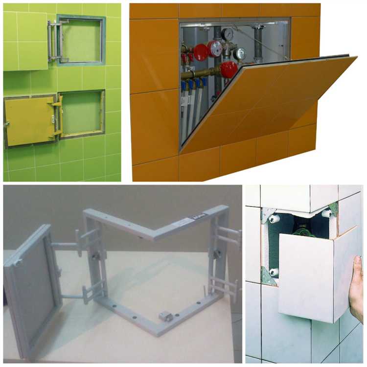 Подготовка проёма и монтажной ниши для скрытого люка