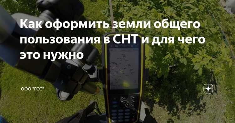 Пошаговая процедура выкупа земли общего пользования у СНТ