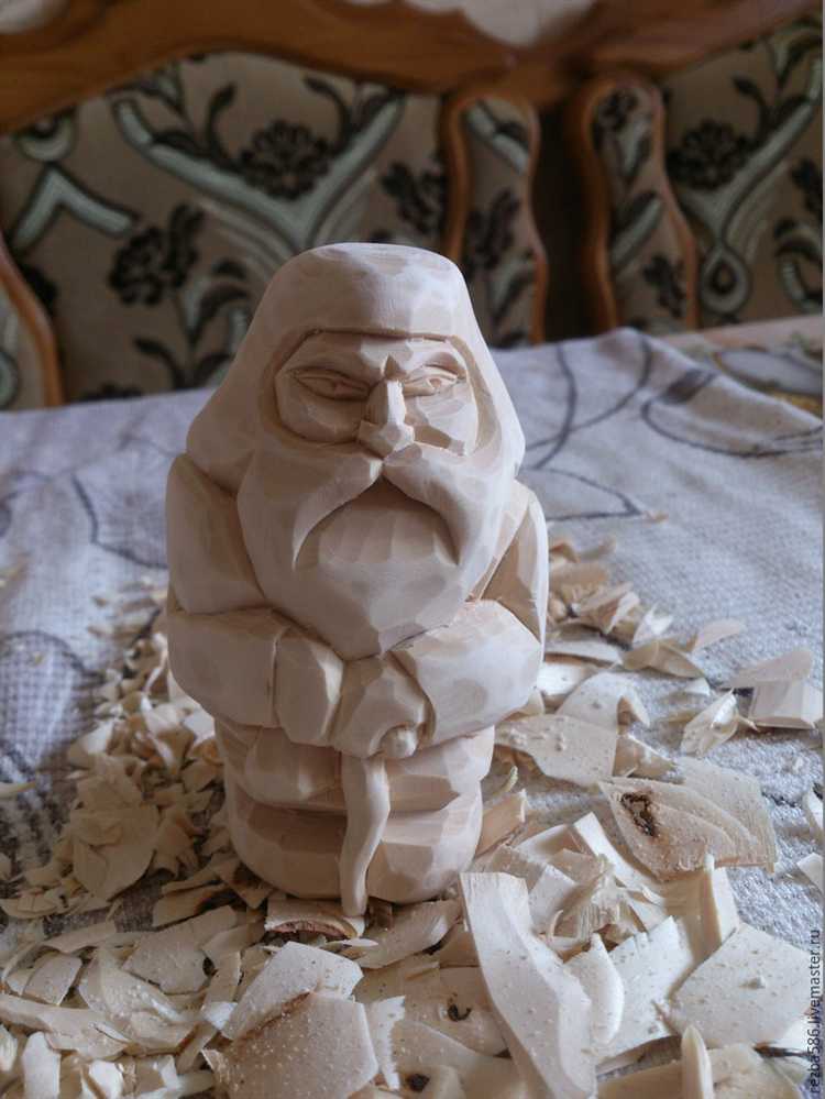 Как шлифовать деревянную фигурку после вырезания