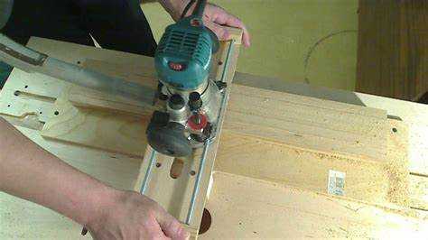 Как выровнять кромку доски ручным фрезером Как выровнять кромку доски ручным фрезером