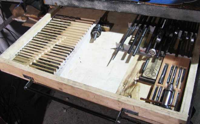 Выбор подходящего места для хранения сверл в мастерской