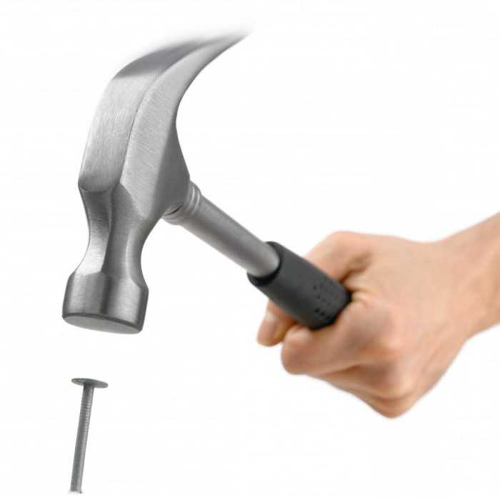 Выбор типа гвоздя, подходящего для обратного вбивания