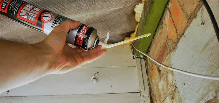 Подготовка поверхности перед использованием монтажной пены