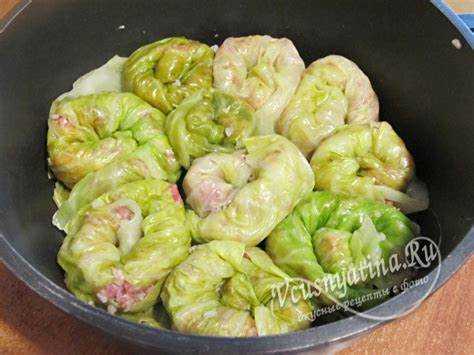 Как завернуть голубцы треугольником пошагово