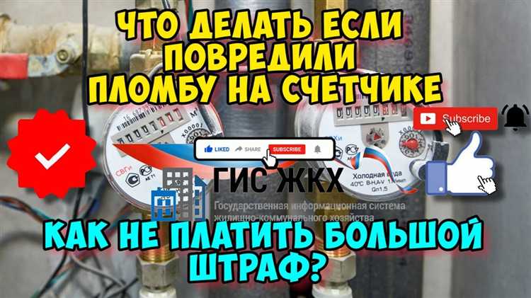 Как оспорить штраф за повреждение пломбы