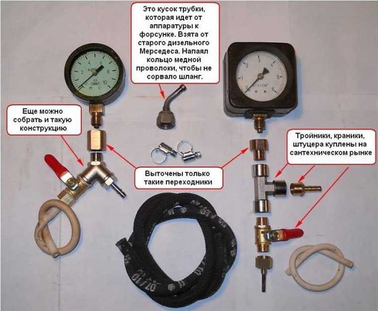 Проверка работоспособности манометра после установки
