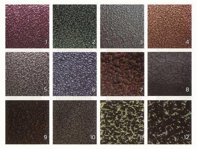 Техника нанесения молотковой краски на дерево